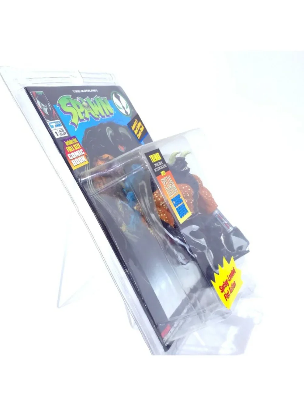 Vintage 1994 Todd McFarlane's Spawn Series 1 Tremor Action Figure NEW - Picture 10 of 12